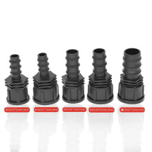 Raccord fileté mâle/femelle IMCBSTT3/4 pour tuyau d'arrosage, embout cannelé, 20 mm, en plastique, pour tuyau d'irrigation.