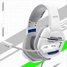 Txmfgh7.1 Surround-Sound-Gaming-Headset mit Kabel, kompatibel mit PC, unabhängige Steuerung, omnidirektionales Mikrofon, geräuschdämpfende, weiche