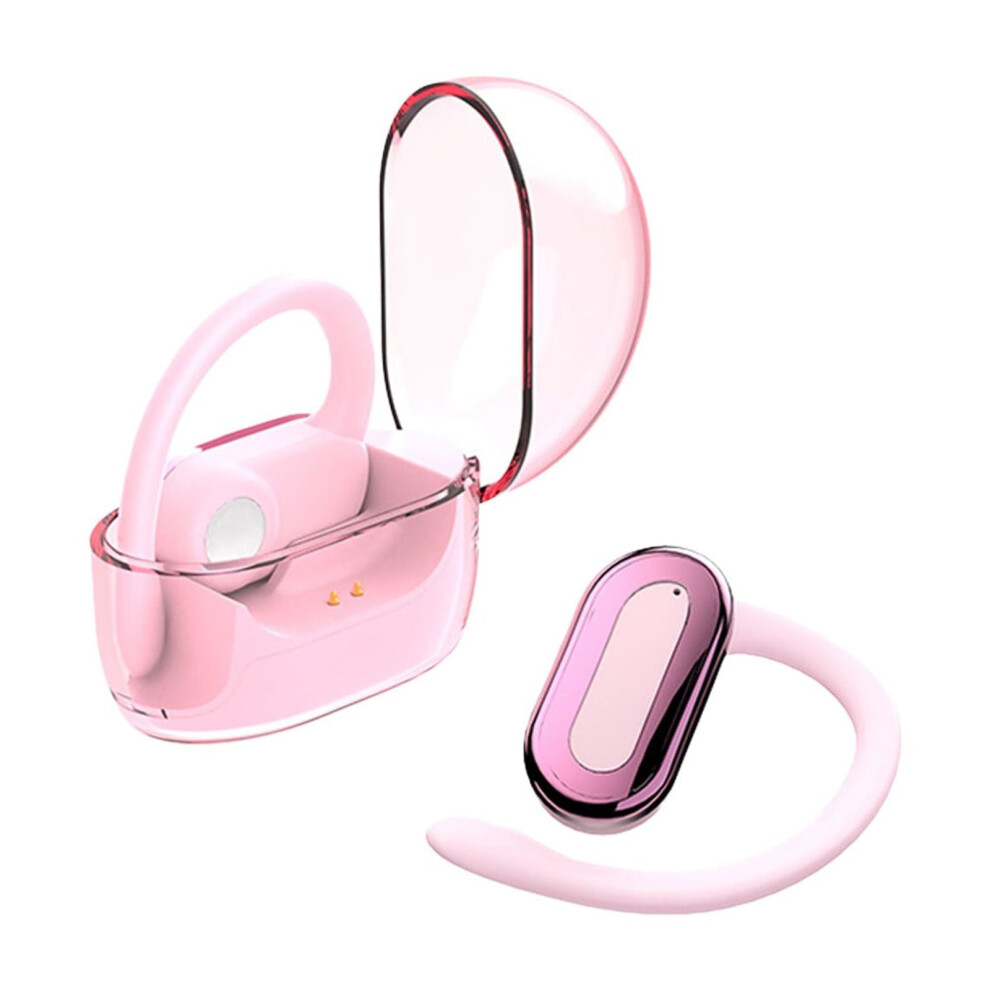 Wanfds Wireless Earbuds With Earhook, Noise Cancelling, 70H Playtime, Led Power Display, Bt5.3, Compatible With Ios Android 9395123727301