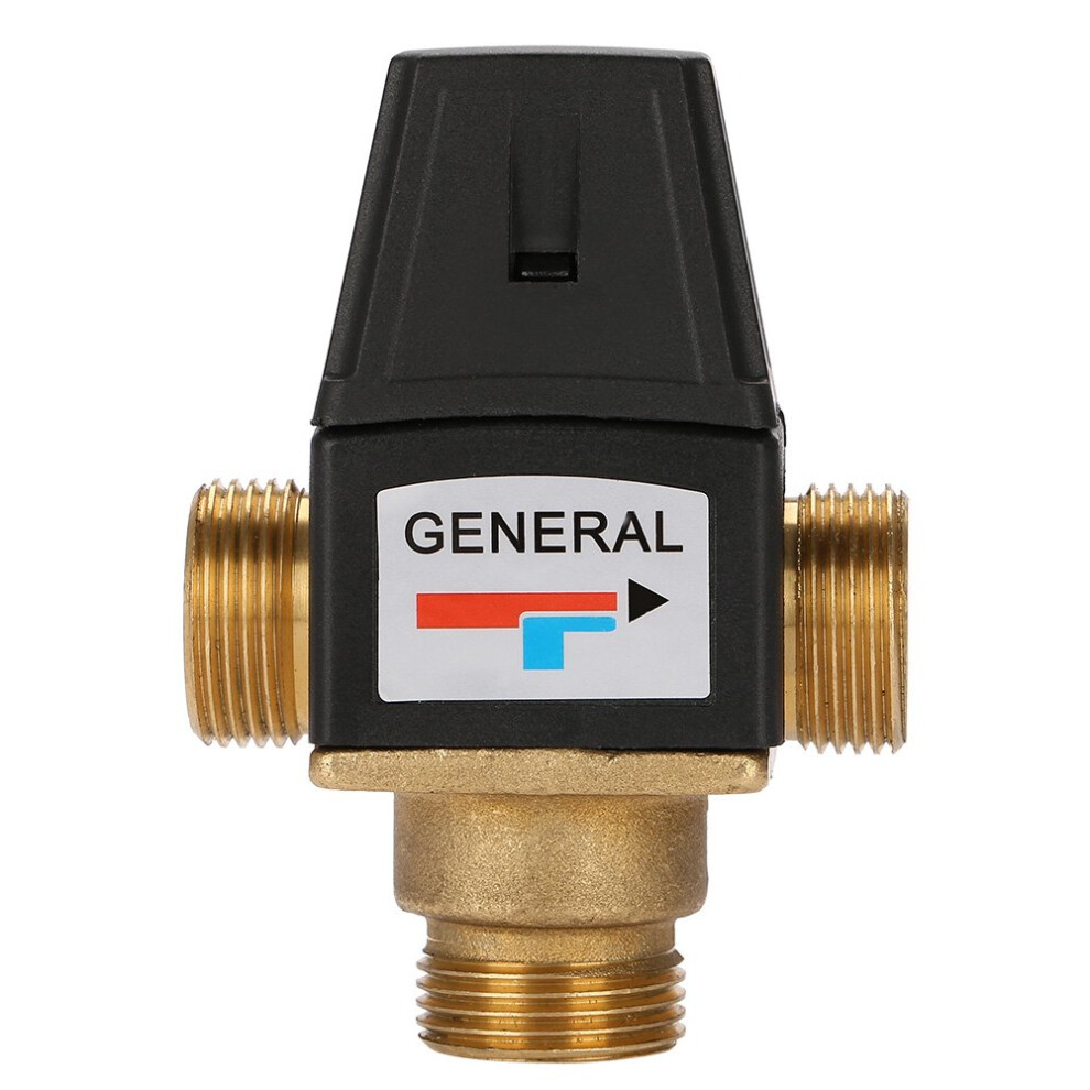 Thermostatic Mixing Valve Dn20 Brass Anti Scald Flow For Solar Water Heater And Floor Heating 9113335065055