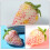 Fragole decorative artificiali in PVC per la casa, 3 pezzi, rosa 4