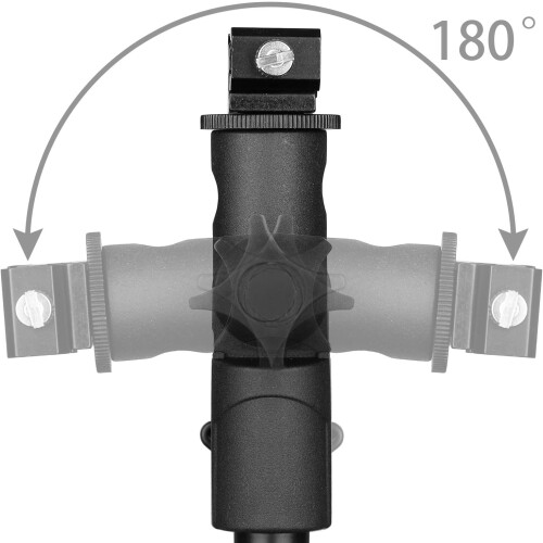 Camera Flash Speedlite Mount, Professional Swivel Stand Light Bracket, Umbrella Bracket Shoe Holder E Type 2