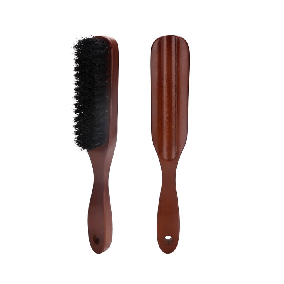 Hair Brush, Mustache Brush with Handle,Brush for Untangling Beard Hairs and Promotes Beard Growth, Gift for Men