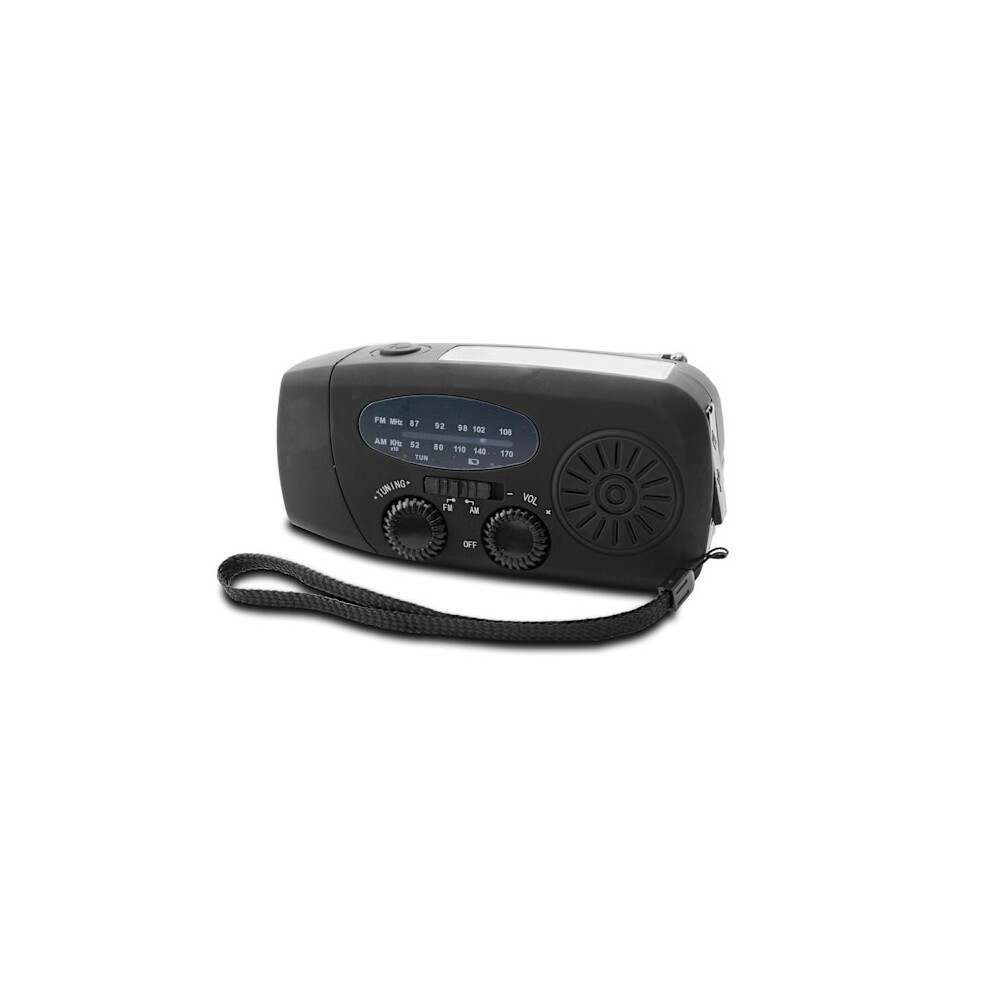 Crank Radio With Solar Charger, Emergency Radio & Power Bank Crank Radio Only 9395123729213
