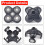 Ανταλλακτικό ξυρίσματος για φαλάκρα Pair5Floating For4D Head And Face 6