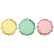 Wilton Mini Baking Cups Pastels 100 Per Pkg
