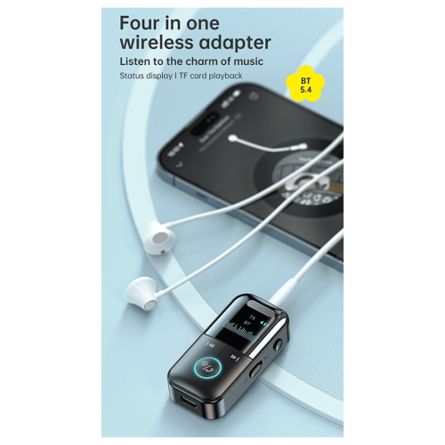 GT69 Mobile Phone Stereo Universal Version Bluetooth Audio Receiver and Transmitter Plug-in Card MP3 Player 1
