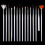 15-pack Nail brushes - Nail art - Nail art White 4