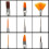 15-pack Nail brushes - Nail art - Nail art White 3