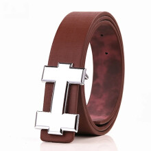Luxury Designer H-brand Belt Compatible with Men, Women, Youth, PU Leather, Jeans Belt, Black & Coffee, 3.3cm, 105-110cm