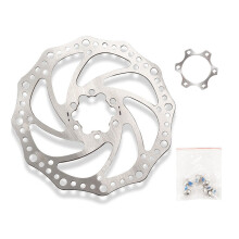 HONGDI 160Mm Disc Brake Rotor Set Bicycle Disc Brake Rotor 6Hole Bike Hub Flangeadapter
