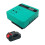 Lithium Battery Inverter With 5 Batteries Current Display AC 220V/DC 5V/12V 4