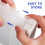 CD Case Holder Organizer Storage Disc Box Bag Display Space-saving Save Dedicated Car Pvc Abs 2