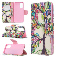 Wallet Case compatible with Samsung Galaxy S20 FE - Colorful Tree