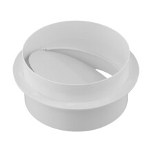 5 Types Ventilation Pipe Round Check Valve Air Duct Control Exhaust Fan Pipe Accessory Kitchen Exhaust Fan Hose Anti Odor-Valve