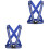 2 Pack Adjustable Safety Vest Reflective Vests High Visibility Night Running Security 1