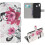 Wallet case compatible with Samsung Galaxy A40 - Lotus 1