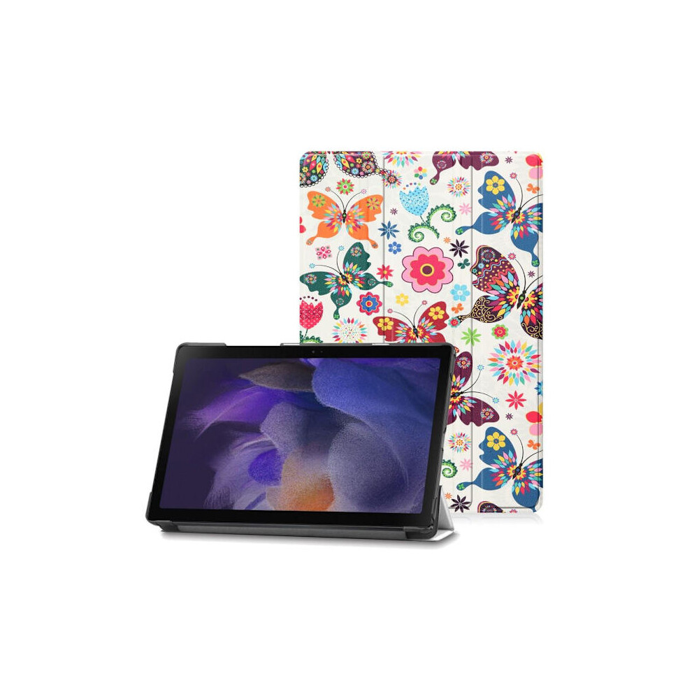 Slim Fit Cover Case For Compatible With Samsung Galaxy Tab A8 10.5" (2021) - Butterflies Multicolor 9071309670974