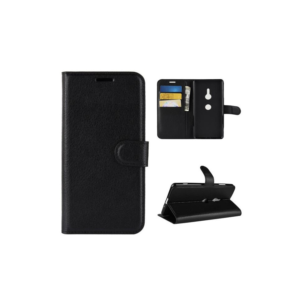 Wallet Case Compatible With Sony Xperia Xz3 - Black 9071309671001