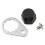 PASILI Baitcasting Fishing Reel Handle Screw Nut Locking Cap Left/Right Replacements, Black Black 1