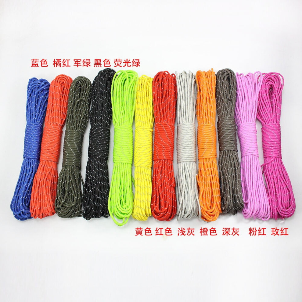 7-Strand Paracord For Survivalcord Lanyard For Camping Climbing Camping Rope Hiking Clothesline 9048212255451