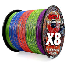 Hilo de pesca 300 m, 8 hebras, trenzado, multifilamento de PE, resistente, compatible con la pesca de carpas. 18 lb, 22 lb, 31 lb, 39 lb, 43 lb, 52