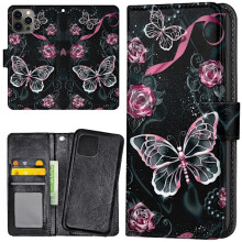Kompatibel med iPhone13Pro - Plånboksfodral/Fjärilsfodral
