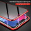 Privacy Magnetic Case compatibel met Samsung Galaxy S21 (zilver). 2