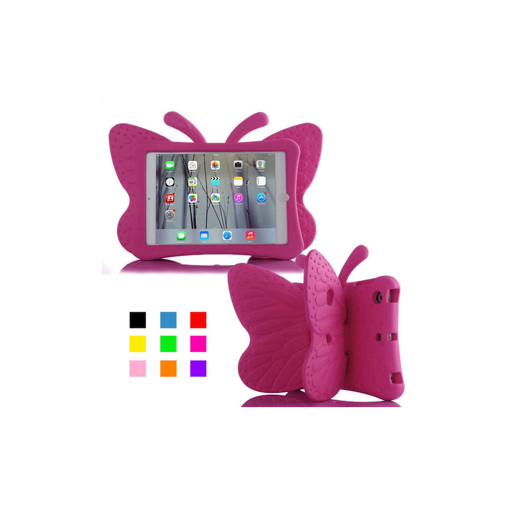 Butterfly-Shaped Children's Case For Compatible With Ipad 10.2/Pro 10.5/Air 3, Pink 9425574772343