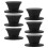 6Pcs Universal Pot Lid Replacement Knobs Heat Resistant Silicone Pan Lid Holding Handles 1