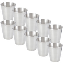 10 Pcs Water Glasses Espresso Shot Cups Small Wine Household