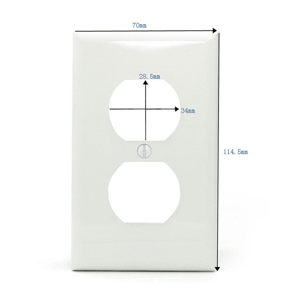 Outlet Covers Wall Plates,Standard Size Duplex Outlet Covers 9425574772916