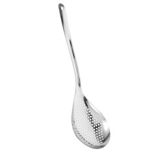 Passoire en acier inoxydable (lot de 2), cuillères filtrantes durables, cuillères de cuisine en métal, passoire multifonctionnelle