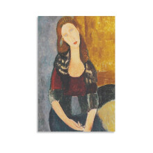 Reproduction d'une peinture d'Amedeo Modigliani (65) - Affiche d'art sur toile - Décoration murale - Impression photo - Cadeaux - Affiches