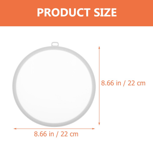 2 τεμάχια σιλικόνης Fresh Cover Universal Pot Cap Supply Kitchen Removal Skinproof Caps 1