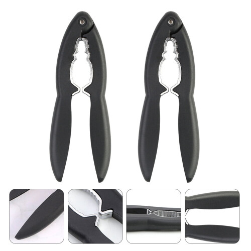 2pcs Multipurpose Nutcrackers Efficient Walnut Pliers Nutshell Opener Tools 1