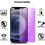 2-PACK 9H Härdat Glas Med Blått Ljusfilter Transparent Kompatibelt med iPhone7Plus / 8Plus 3