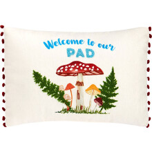 Coussins décoratifs Jardin de Champignons - Bienvenue chez nous