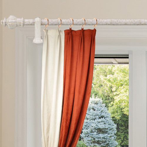 40 Stück Vorhangringe mit Clips, Duschvorhangclips, Fenstervorhangclips 1