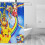 Pokémon douchegordijn 72x72 inch plastic 2