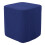 Housse de repose-pieds/pouf en polyester jacquard élastique - 1