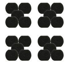 Lot de 20 filtres en coton pour aspirateur Deerma DX118C et DX128C - Pièces détachées et outil efficace
