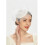 Chapeau bibi pour tea party, chapeau bibi pillbox, bandeau pour 3