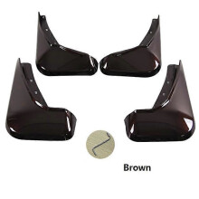 Front Rear Mudguards Blue For Volvo XC60 S90 18 2019 2020 2021 2022 Fender Mudguards Dirt Protection Accessories[YD] xc60maple brown