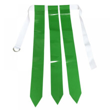 6 Player Adjustable Flag Football Set - 3 Flags per belt, 18 Flags total for Adults and Youth