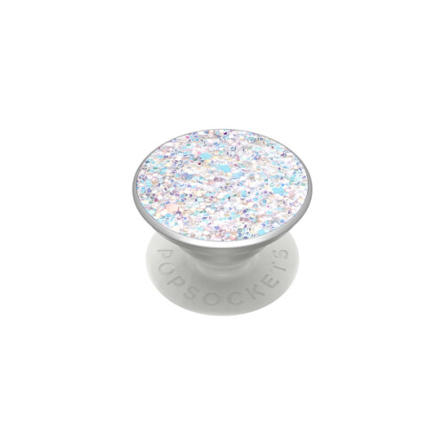 POPSOCKETS Sparkle Snow White Detachable Grip with Stand Function Premium 1