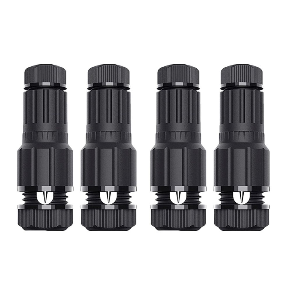 4 Pcs Waterproof Connector Landscape Lighting Connectors Low Voltage Splice Wire Electrical Nylon 9083649955253