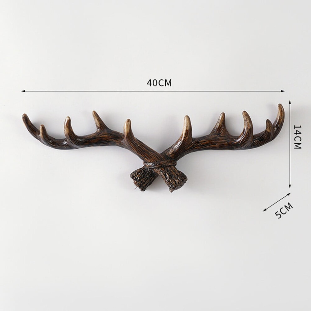 Deer Antler Hook Wall Hook/Clothes Hanger Towel Hook Resin Home Decoration B 9083649955338