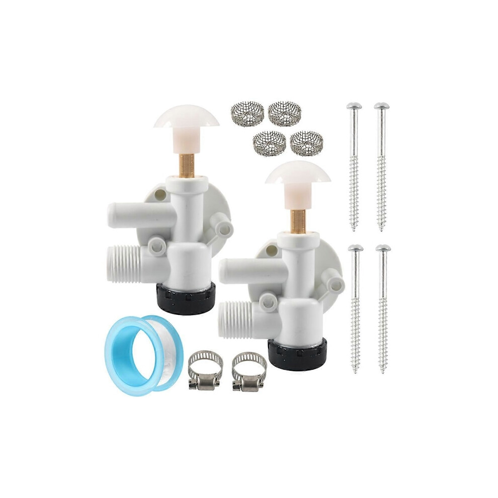 385314349 Rv Water Valve Assembly Repair Kit For Dometic Sealand Ecovac Vacuflush Pedal Flush Toilet 9083649956540