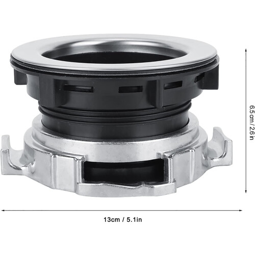 Garbage Disposal Flange Replacement with Stainless Steel Lock Nut 13x6.5cm Easy Install 2